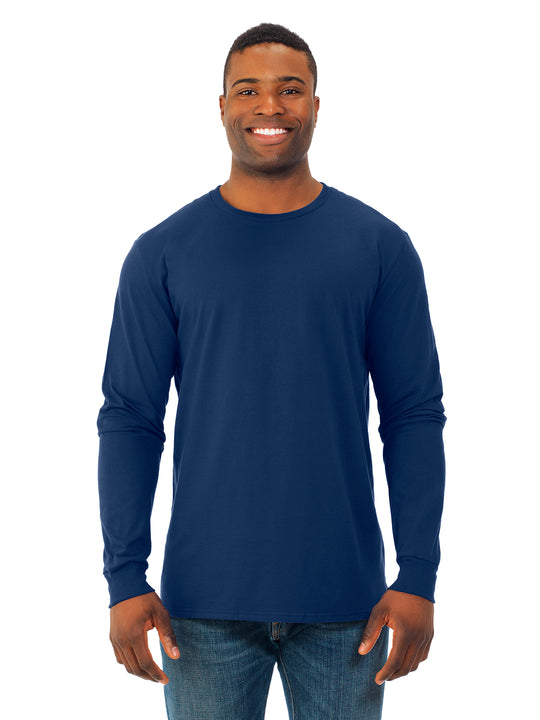 Fruit Of The Loom Mens Sofspun Long Sleeve T-Shirt