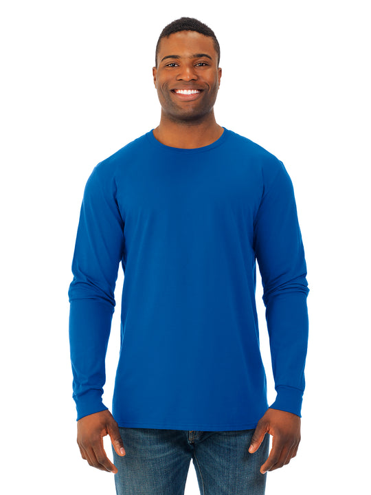 Fruit Of The Loom Mens Sofspun Long Sleeve T-Shirt