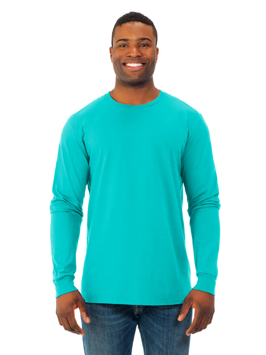 Fruit Of The Loom Mens Sofspun Long Sleeve T-Shirt