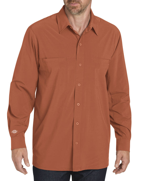 Dickies Mens Long Sleeve Cooling Shirt