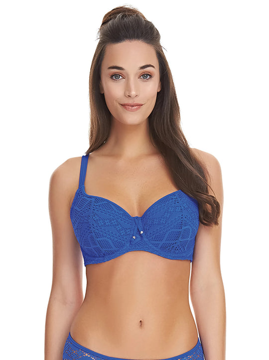 Freya Womens Sundance Underwire Sweetheart Padded Bikini Top