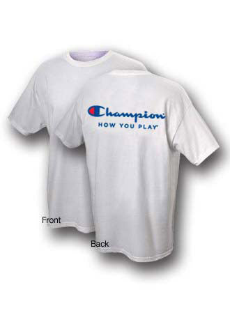 Champion Youth Graphic Tee With Champion How You Play Tee