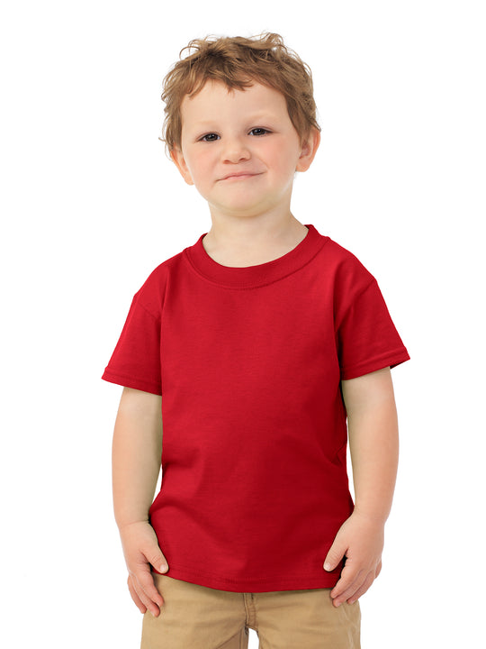 Fruit Of The Loom Toddlers HD Cotton Short Sleeve Crew T-Shirt