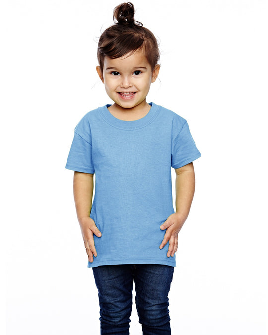 Fruit Of The Loom Toddlers HD Cotton Short Sleeve Crew T-Shirt