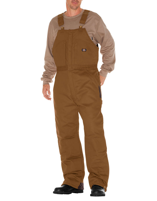 Dickies Mens Duck Insulated Bib Overalls