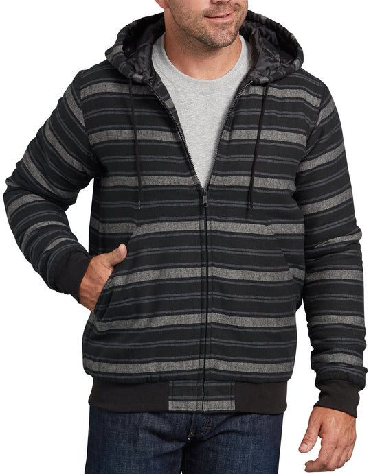 Dickies Mens Modern Fit X-Series Quilted Bomber Shirt Jacket