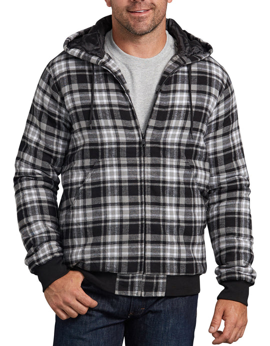 Dickies Mens Modern Fit X-Series Quilted Bomber Shirt Jacket