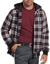 Dickies Mens Modern Fit X-Series Quilted Bomber Shirt Jacket