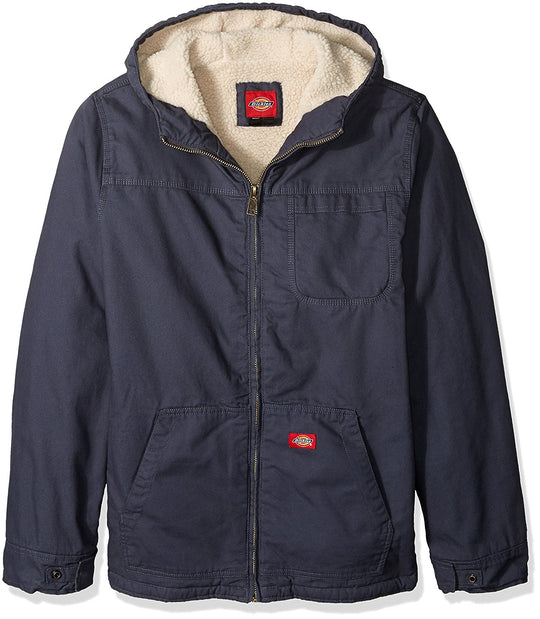 Dickies Mens Duck Sherpa Lined Hooded Jacket