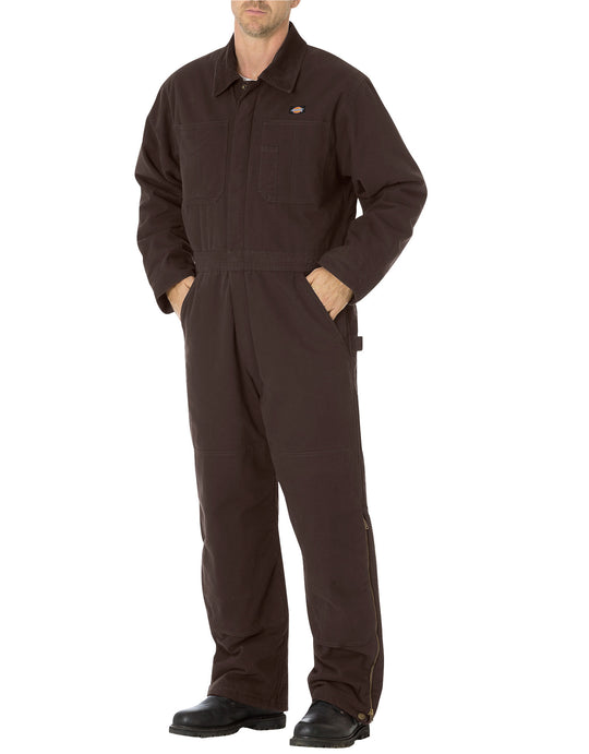 Dickies Mens Sanded Duck Insulated Coveralls