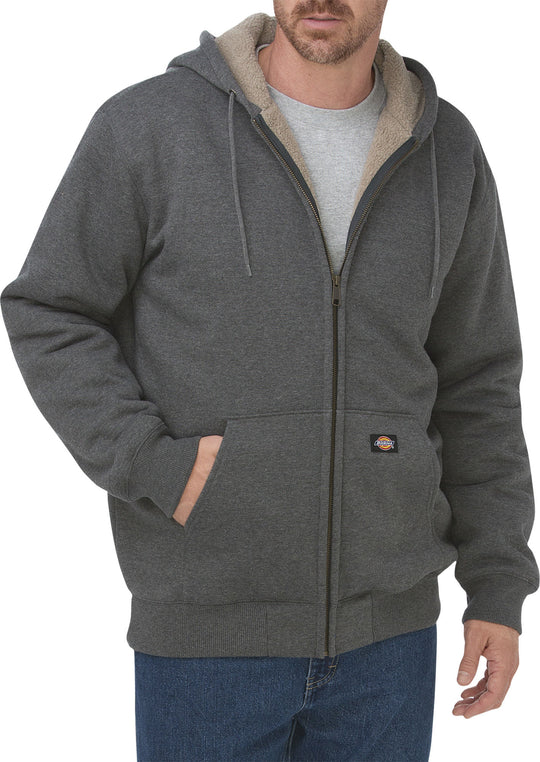 Dickies Mens Sherpa Lined Fleece Hoodie