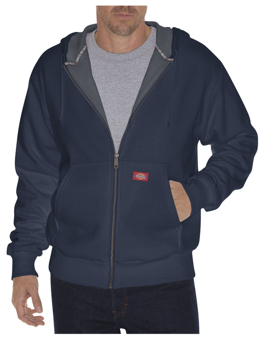 Dickies Mens Thermal Lined Fleece Hoodie