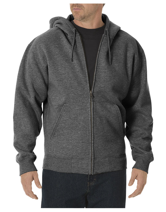 Dickies Mens Midweight Fleece Full Zip Hoodie