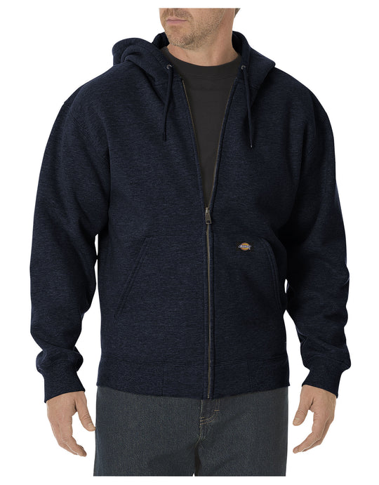 Dickies Mens Midweight Fleece Full Zip Hoodie
