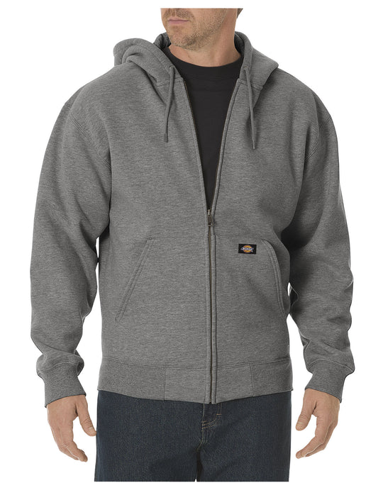 Dickies Mens Midweight Fleece Full Zip Hoodie