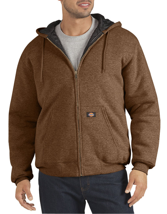 Dickies Mens Heavyweight Quilted Fleece Hoodie