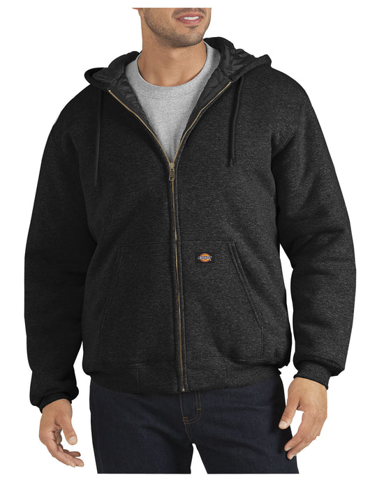 Dickies Mens Heavyweight Quilted Fleece Hoodie