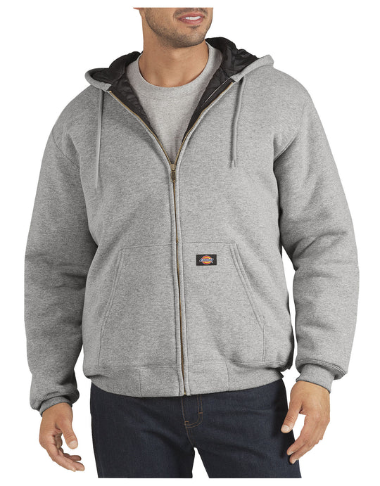 Dickies Mens Heavyweight Quilted Fleece Hoodie
