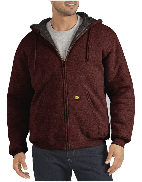 Dickies Mens Heavyweight Quilted Fleece Hoodie