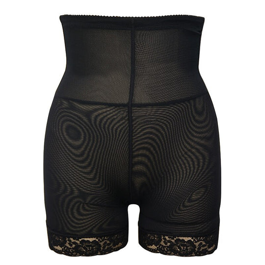 VASLANDA Padded Butt Lifter Body Shaper Tummy Control Panties High Waist Lace Boyshort ASS Pad Shorts Hip Enhancer Shapewear