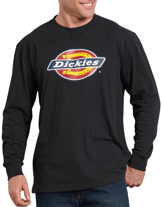 Dickies Mens Long Sleeve Regular Fit Icon Graphic Tee