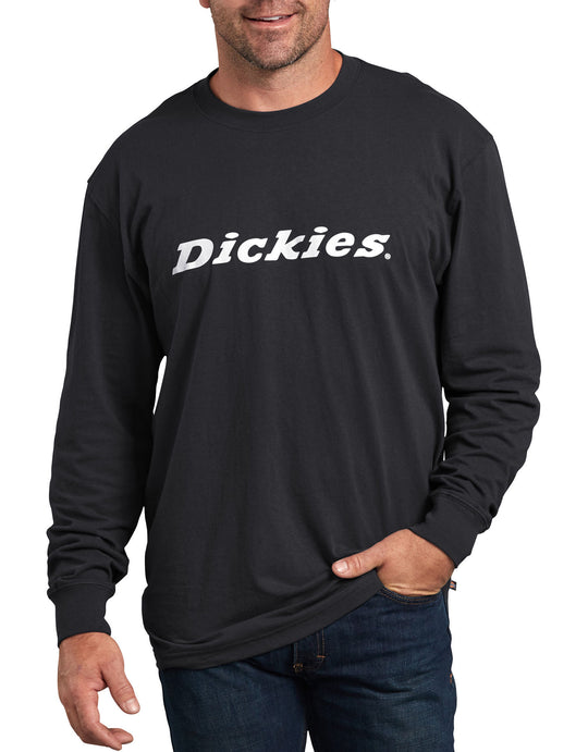 Dickies Mens Long Sleeve Regular Fit Icon Graphic Tee