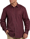 Dickies Mens Relaxed Fit Icon Long Sleeve Solid Shirt