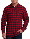 Dickies Mens Relaxed Fit Icon Long Sleeve Flannel Shirt