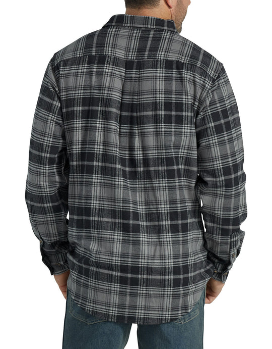 Dickies Mens Heavyweight Long Sleeve Flannel Shirt