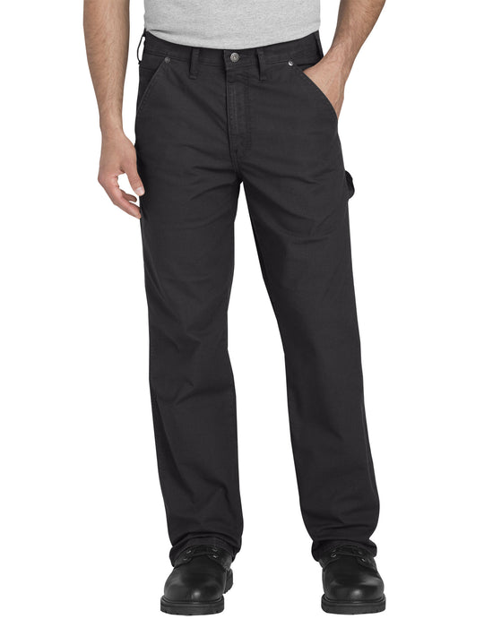 Dickies Mens FLEX Regular Fit Straight Leg Tough Max Ripstop Carpenter Pants