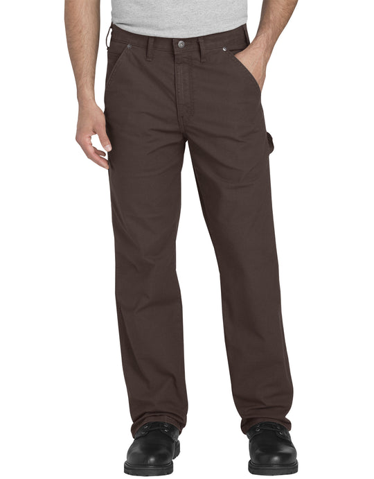 Dickies Mens FLEX Regular Fit Straight Leg Tough Max Ripstop Carpenter Pants