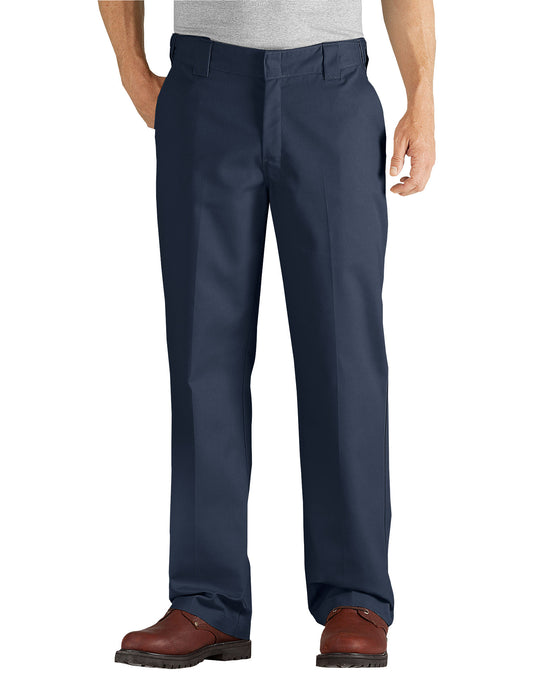 Dickies Mens FLEX Relaxed Fit Straight Leg Twill Comfort Waist Pants