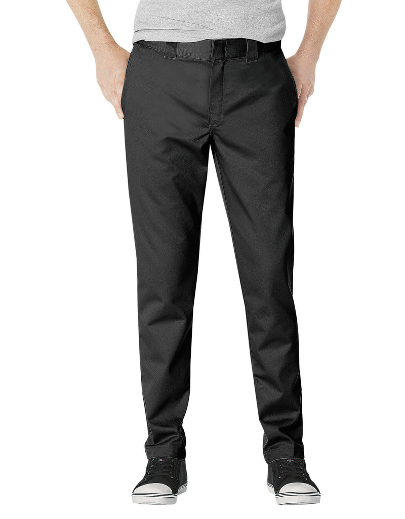 Dickies Mens Slim Fit Tapered Leg Ring Spun Work Pants