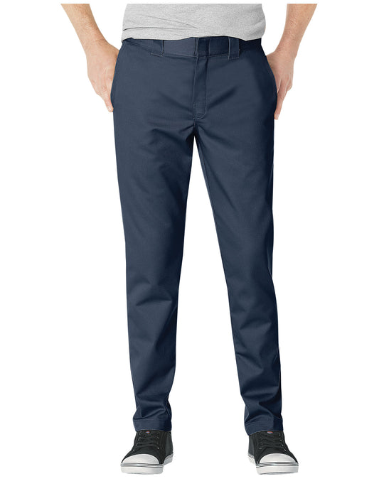 Dickies Mens Slim Fit Tapered Leg Ring Spun Work Pants