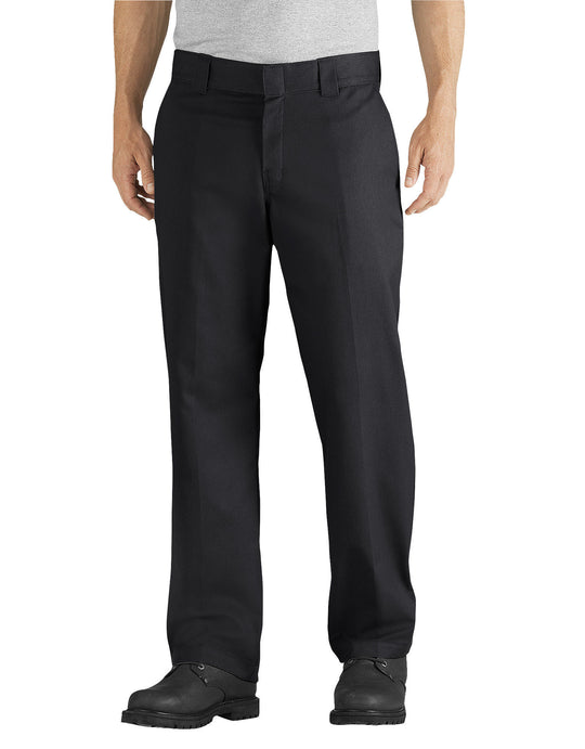 Dickies Mens FLEX Relaxed Fit Straight Leg Twill Work Pants