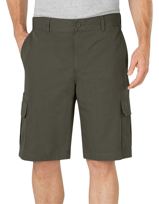 Dickies Mens 11" Relaxed Fit Lightweight Ripstop Cargo Shorts
