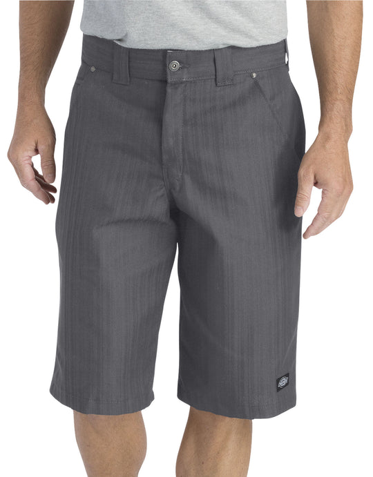 Dickies Mens 13" Regular Fit Shadow Stripe Shorts