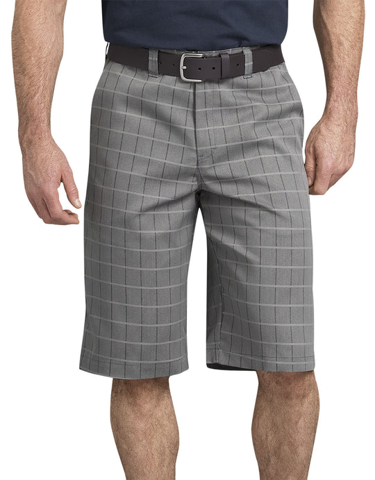 Dickies Mens Icon Flex Plaid 13" Shorts