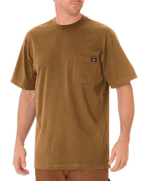 Dickies Mens Short Sleeve Heavyweight Crew Neck