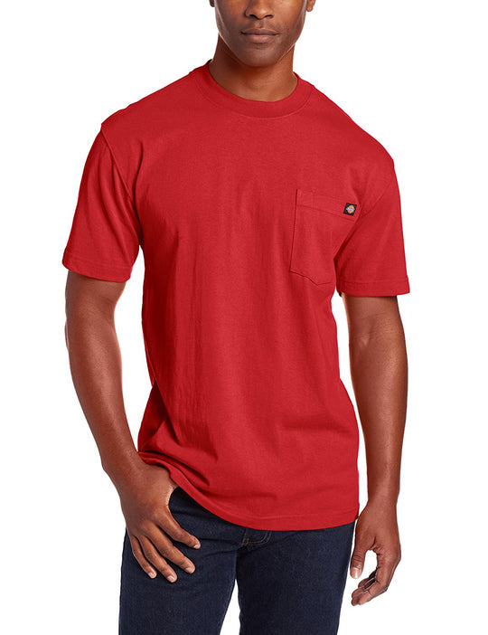 Dickies Mens Short Sleeve Heavyweight Crew Neck