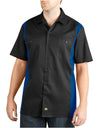 Dickies Mens Two-Tone Short Sleeve Work Shirt