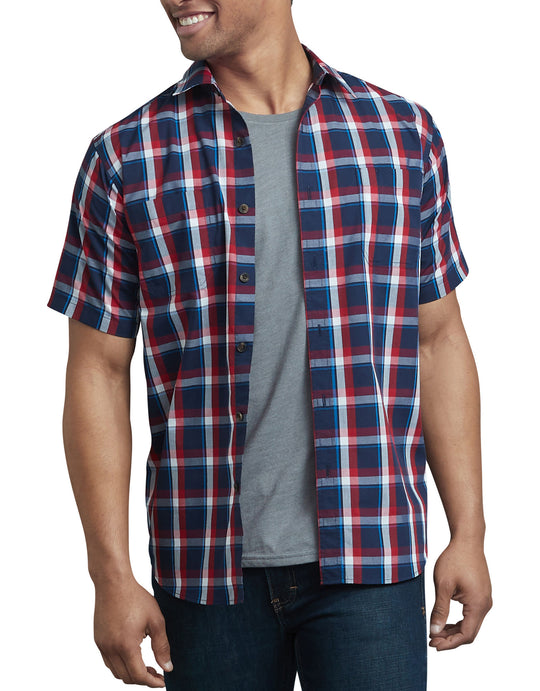 Dickies Mens Icon Relaxed Fit Yarn Dyed Shirt