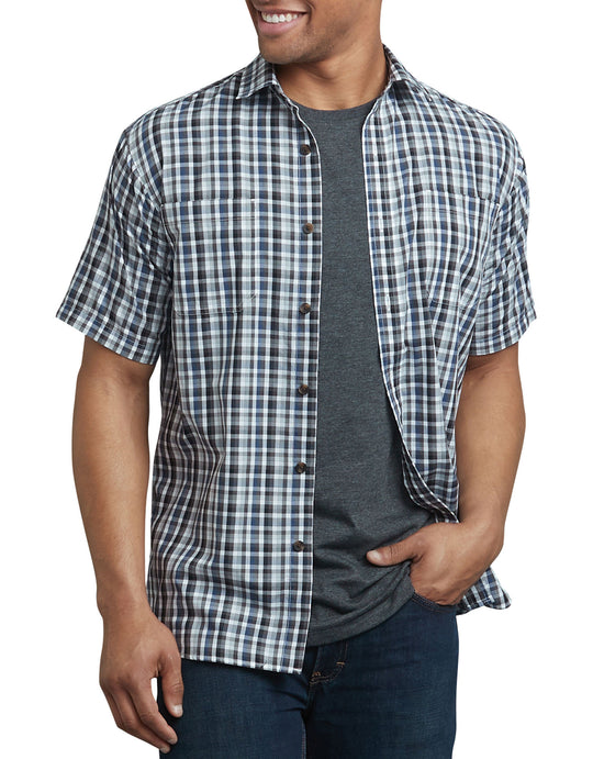 Dickies Mens Icon Relaxed Fit Yarn Dyed Shirt