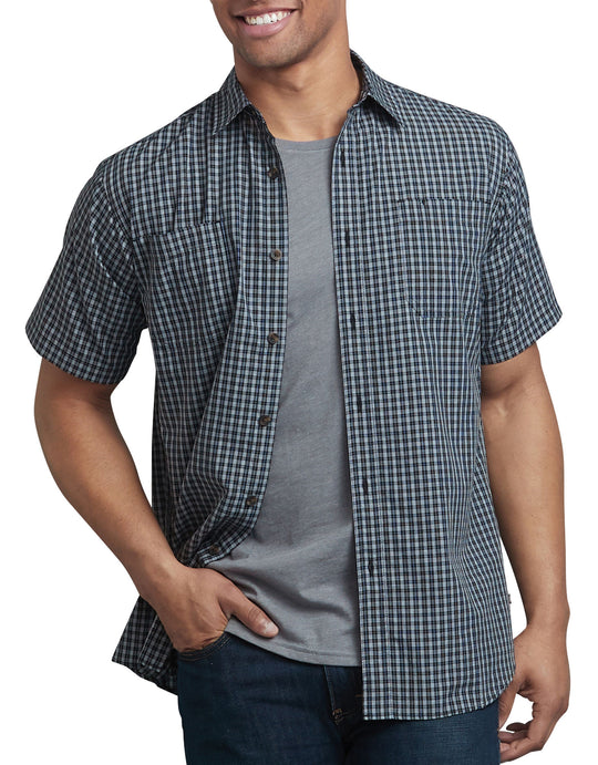 Dickies Mens Icon Relaxed Fit Yarn Dyed Shirt