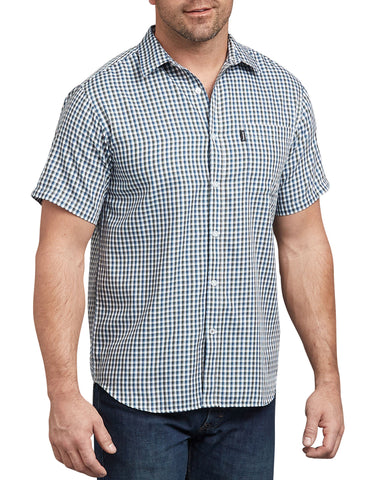 Dickies Mens X-Series Modern Fit Yarn Dyed Shirt