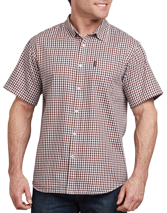 Dickies Mens X-Series Modern Fit Yarn Dyed Shirt