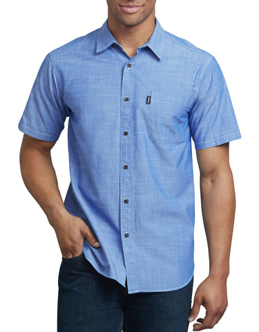Dickies Mens X-Series Modern Fit Chambray Shirt