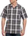 Dickies Mens Icon Relaxed Fit Yarn Dyed Camp Shirt