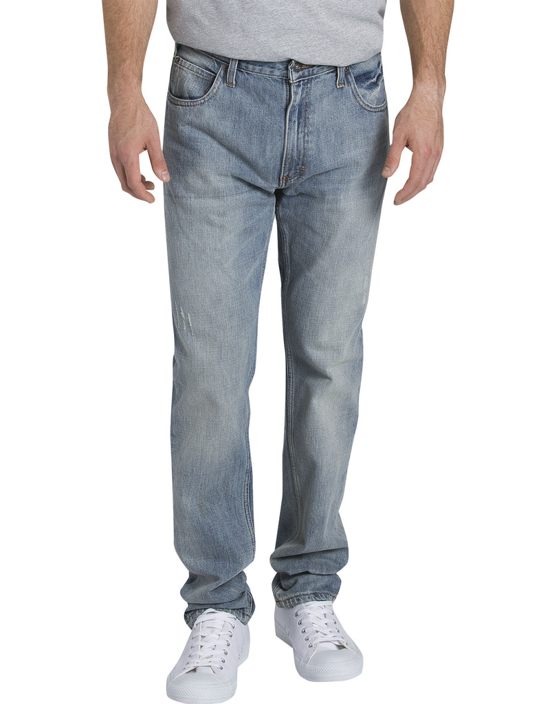 Dickies Mens X-Series Slim Fit Straight Leg 5-Pocket Denim Jeans