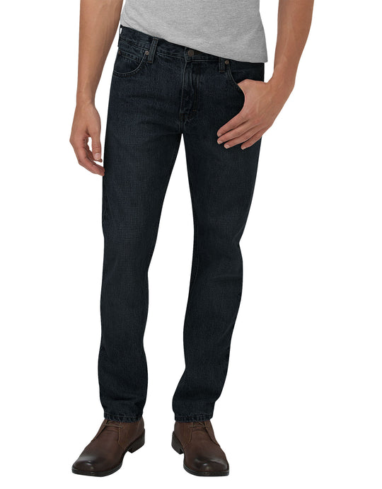 Dickies Mens X-Series Slim Fit Straight Leg 5-Pocket Denim Jeans